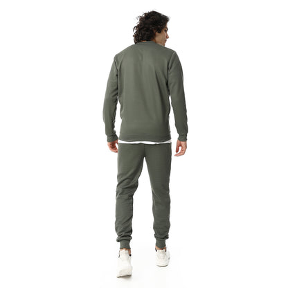 Casual Knitted Comfy Tracksuit Set