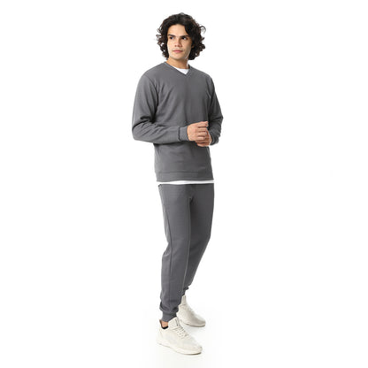 Casual Knitted Comfy Tracksuit Set