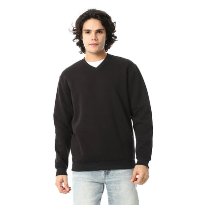 Plain Casual Sweatshirt