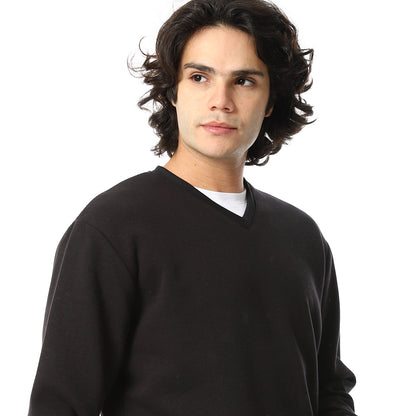 Plain Casual Sweatshirt