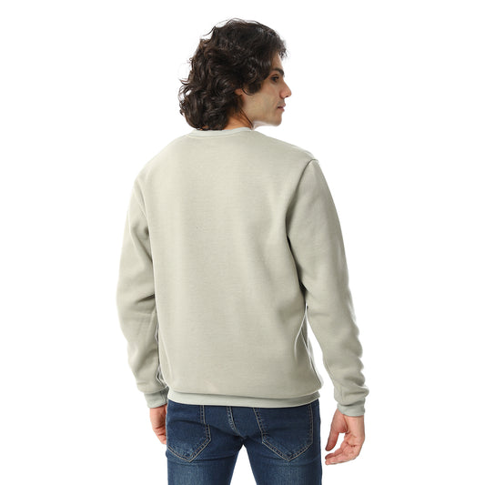 Plain Casual Sweatshirt