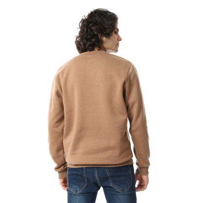 Plain Casual Sweatshirt