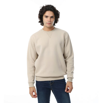 Cozy Casual Plain British Sweatshirt