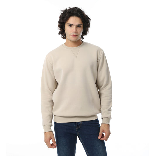 Cozy Casual Plain British Sweatshirt