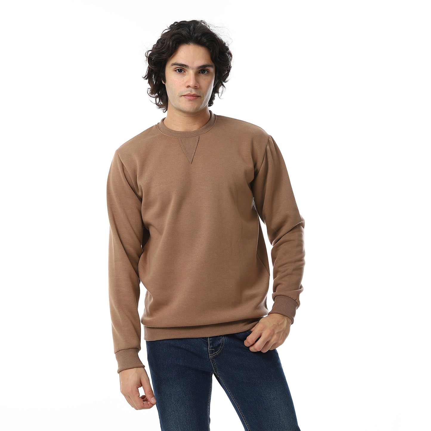 Cozy Casual Plain British Sweatshirt