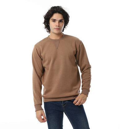 Cozy Casual Plain British Sweatshirt