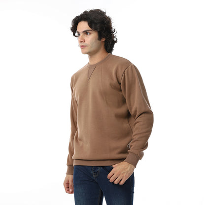Cozy Casual Plain British Sweatshirt