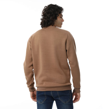Cozy Casual Plain British Sweatshirt