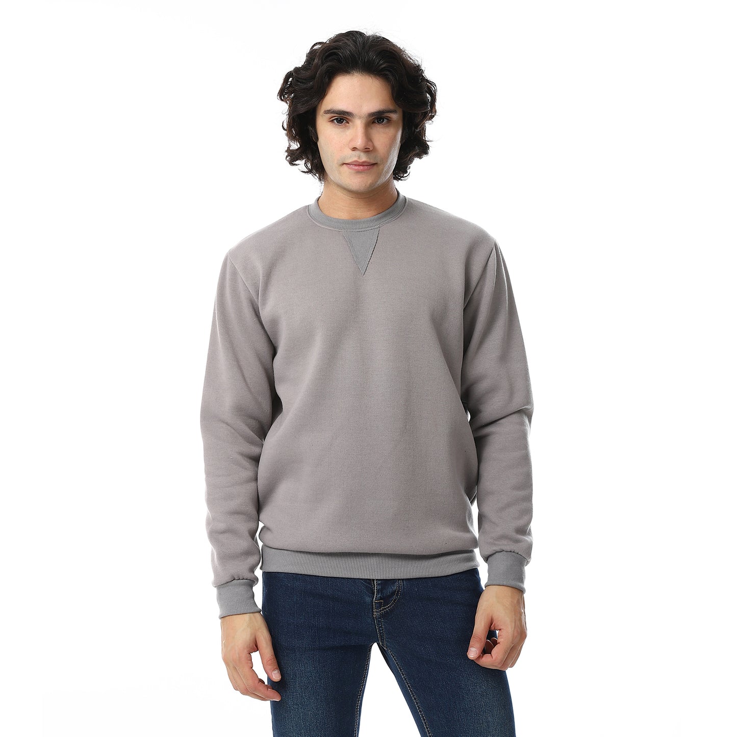 Cozy Casual Plain British Sweatshirt