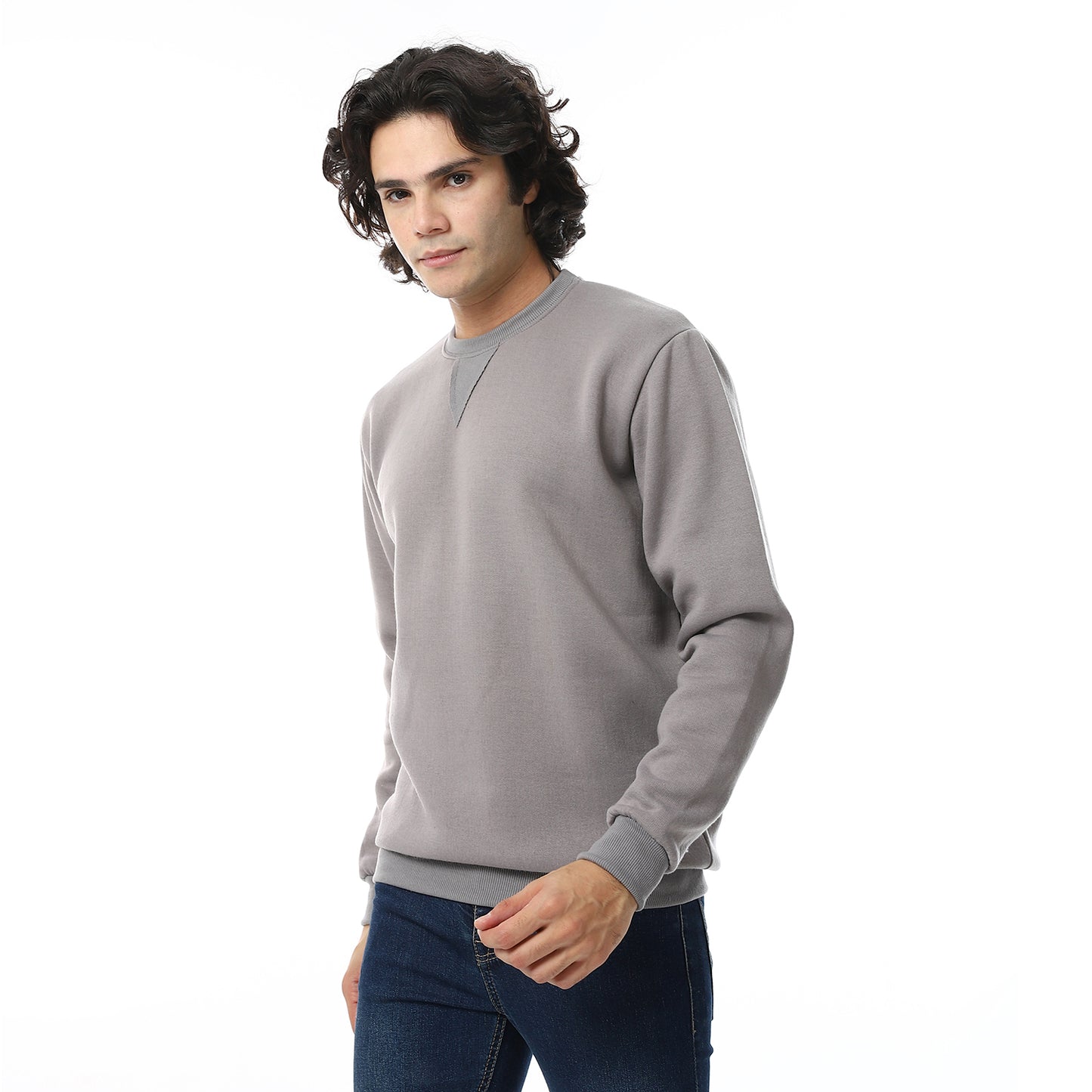 Cozy Casual Plain British Sweatshirt