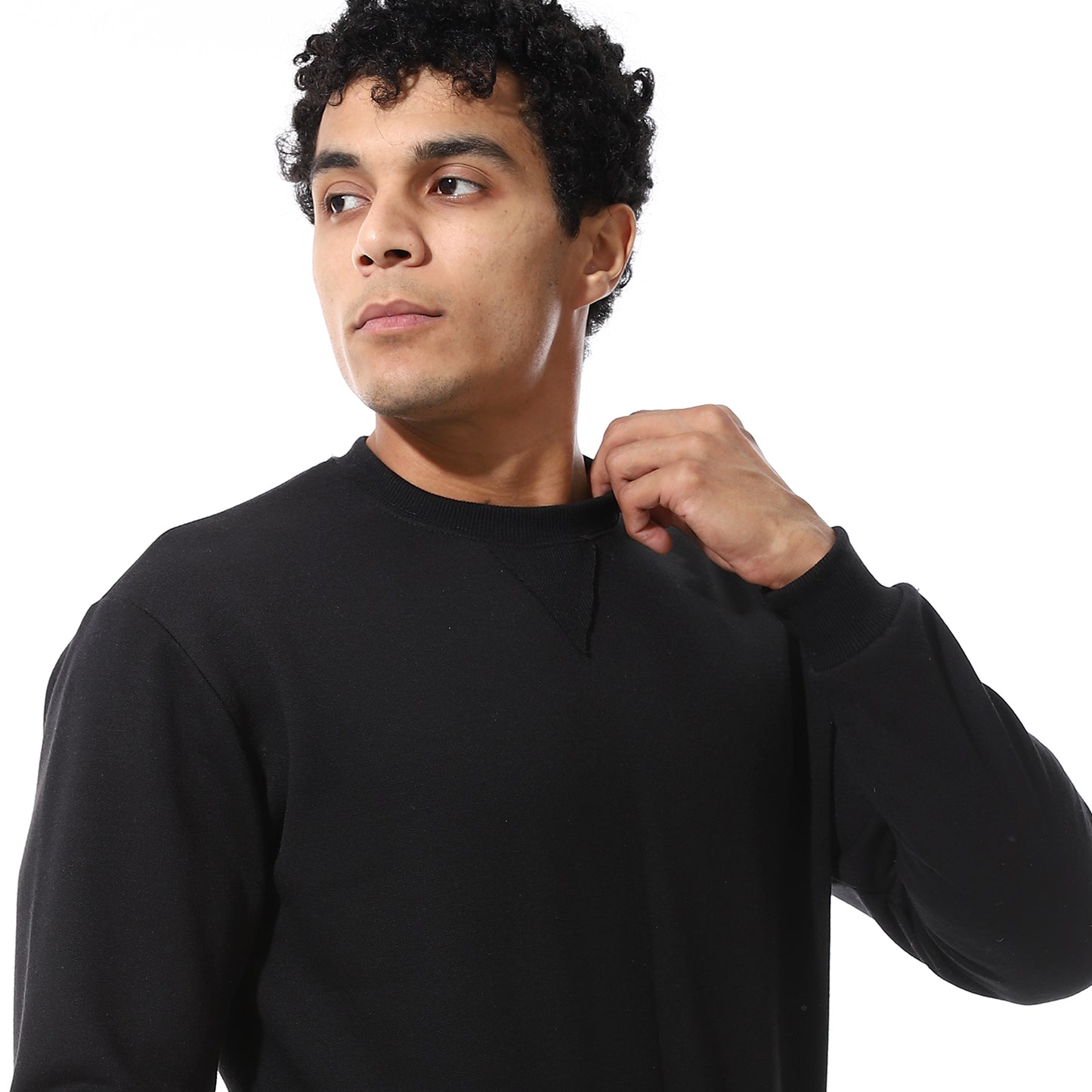 Crew Neck With Elastic Ankle British Tracksuit Set