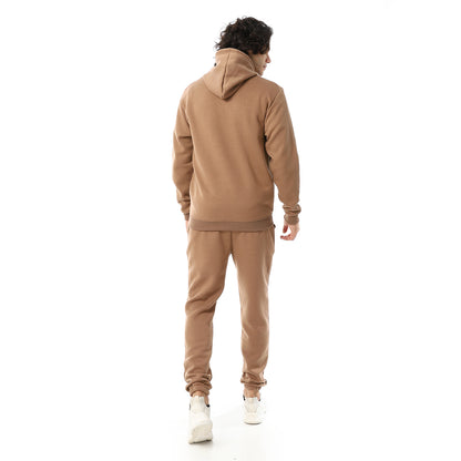 Elastic Ankle Comfy Hooded Tracksuit Set