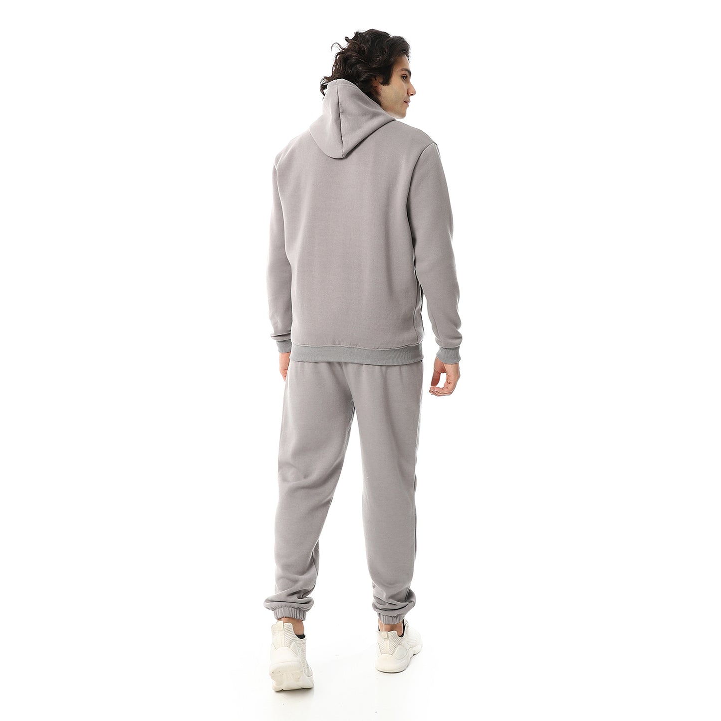 Elastic Ankle Comfy Hooded Tracksuit Set