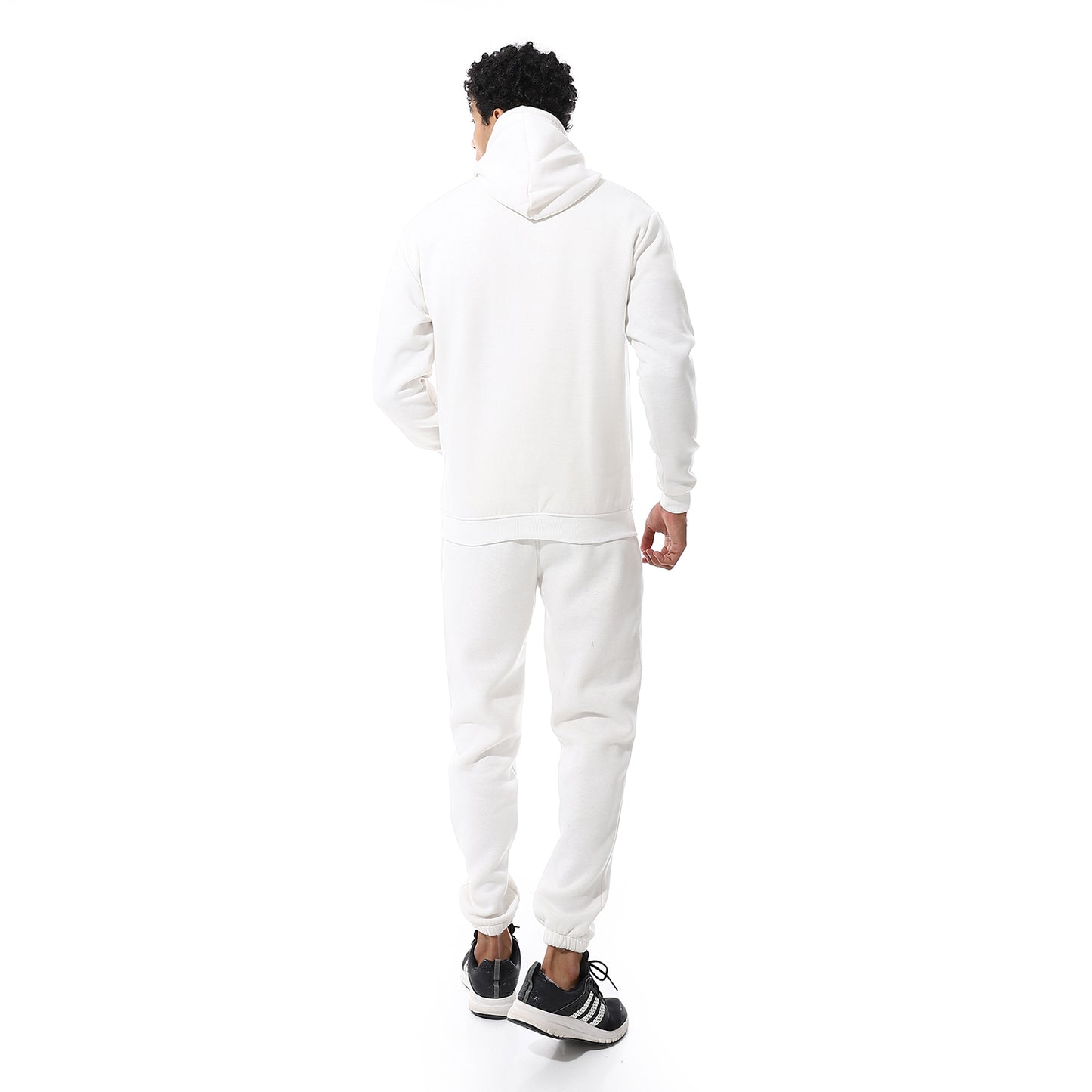 Elastic Ankle Comfy Hooded Tracksuit Set