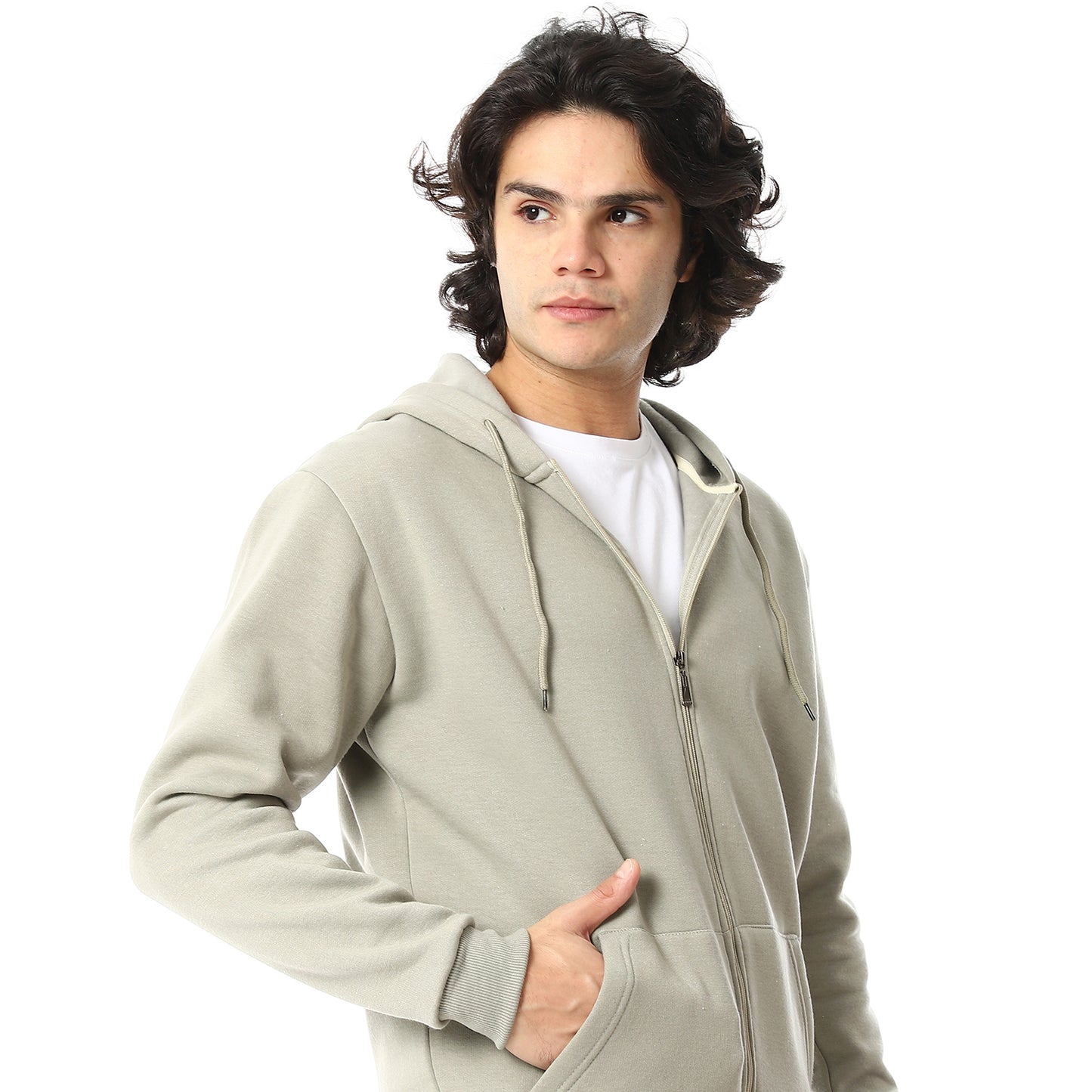 Comfy Hooded Neck & Elastic Waist Tracksuit Set