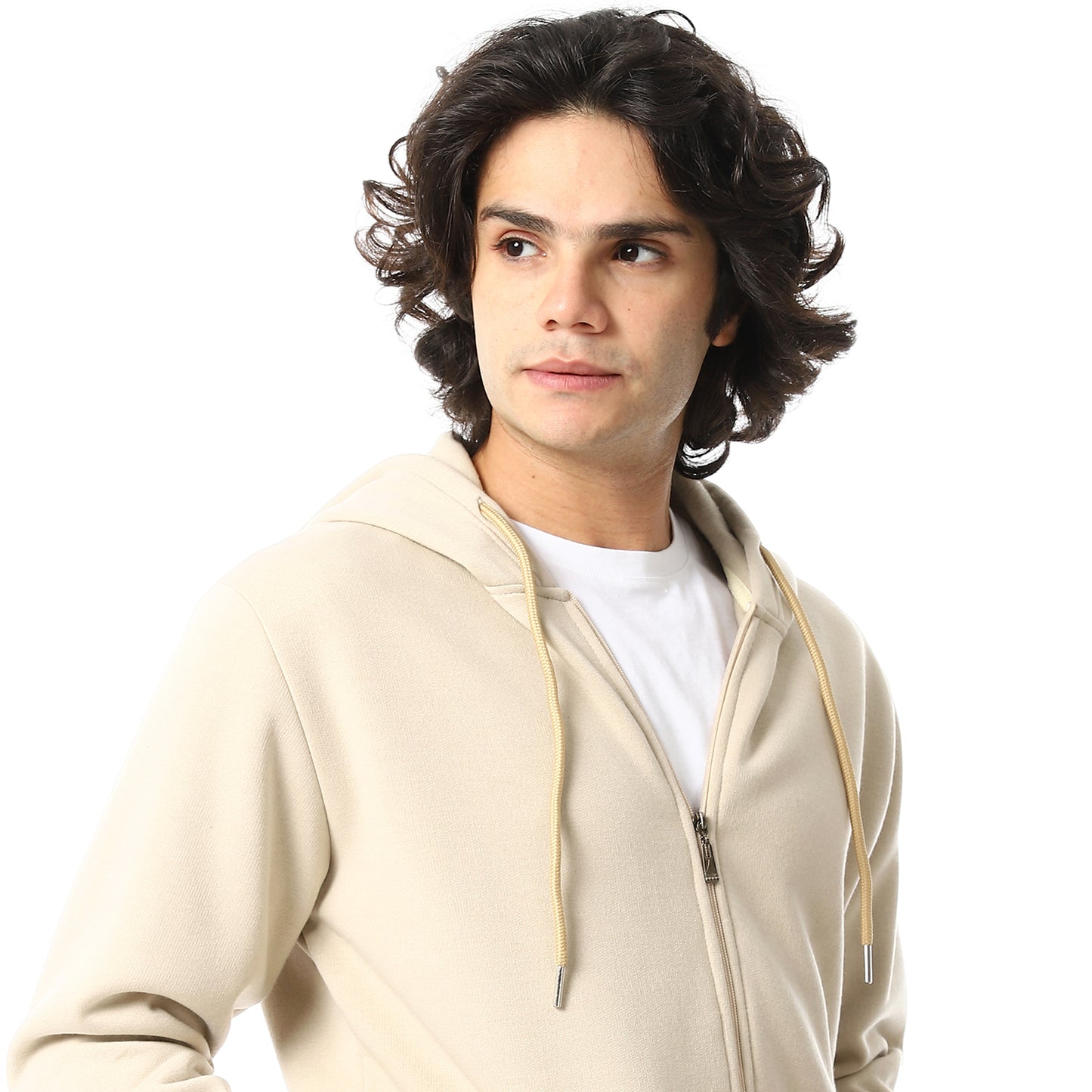 Comfy Hooded Neck & Elastic Waist Tracksuit Set