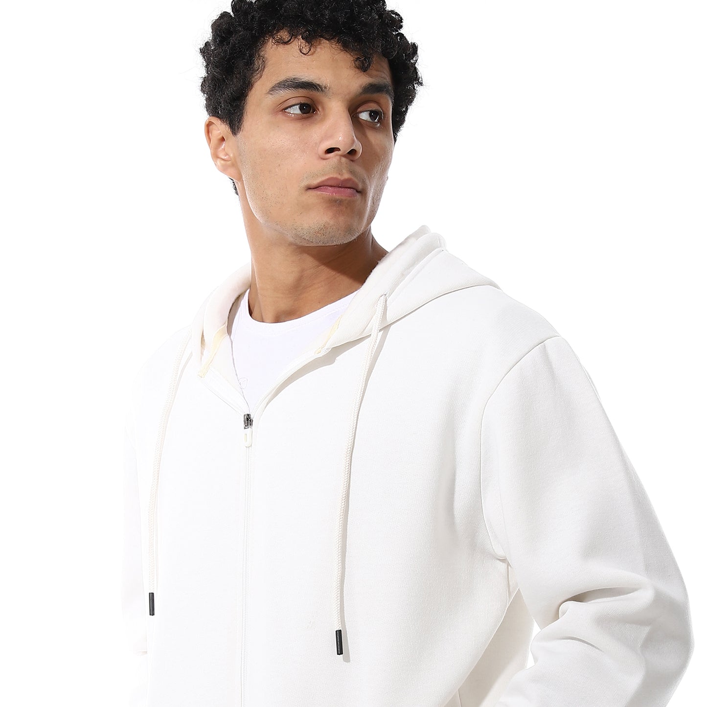 Comfy Hooded Neck & Elastic Waist Tracksuit Set