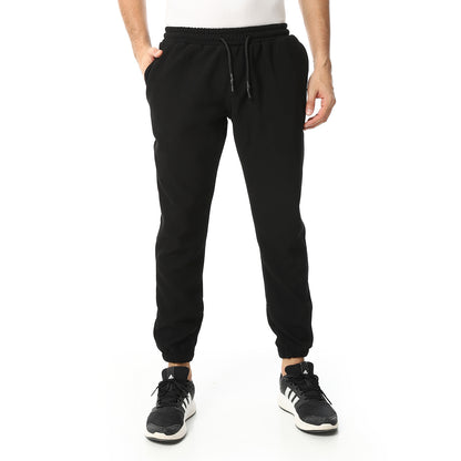Regular Comfy Elastic Waist Sweatpants