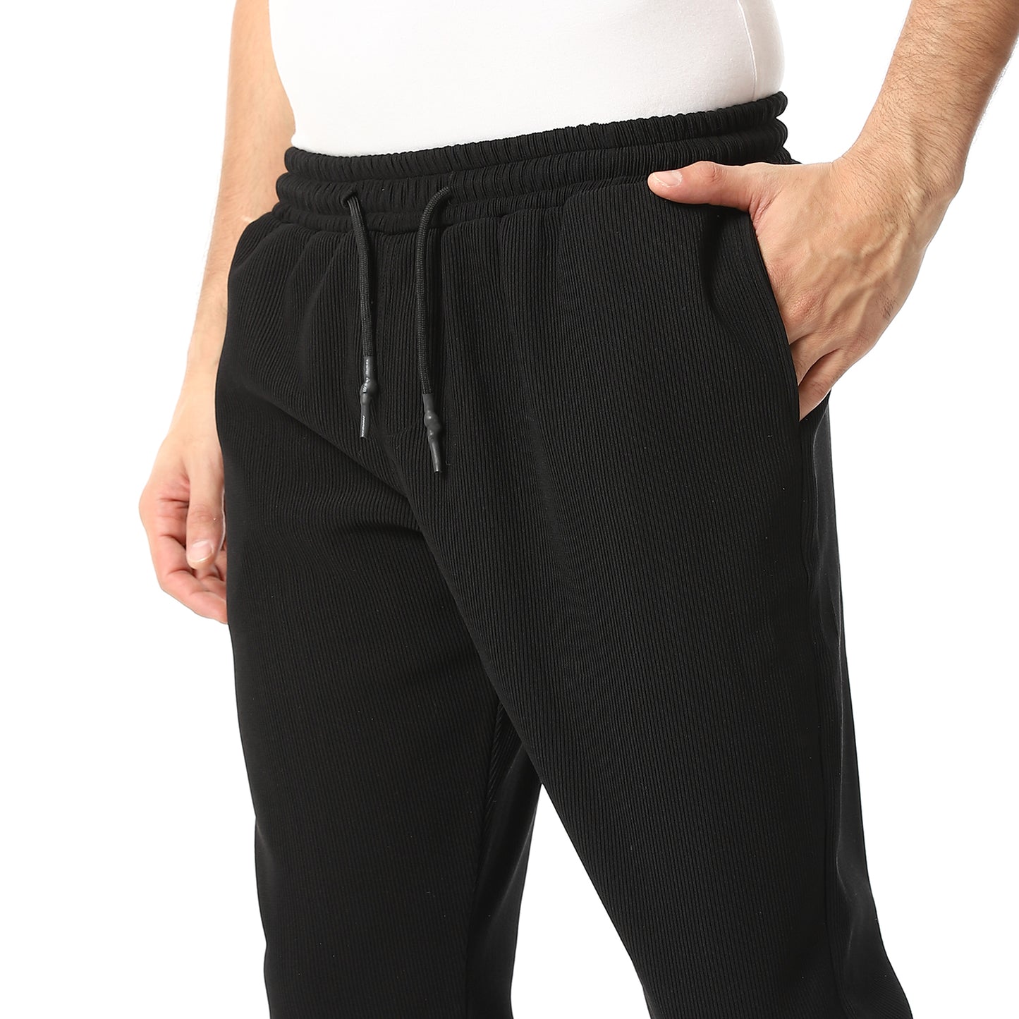 Regular Comfy Elastic Waist Sweatpants