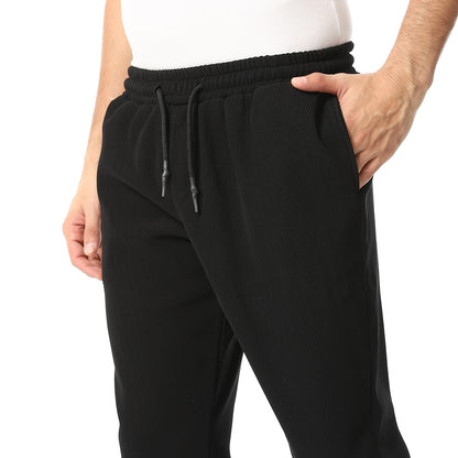 Regular Comfy Elastic Waist Sweatpants