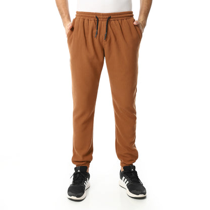 Regular Comfy Elastic Waist Sweatpants