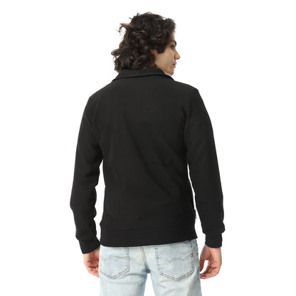 Casual Zipped Sweatshirt