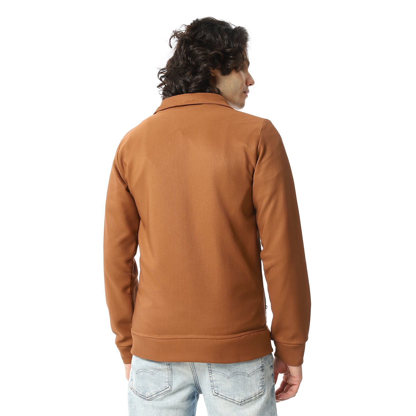 Casual Zipped Sweatshirt