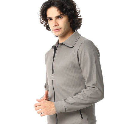 Casual Zipped Sweatshirt