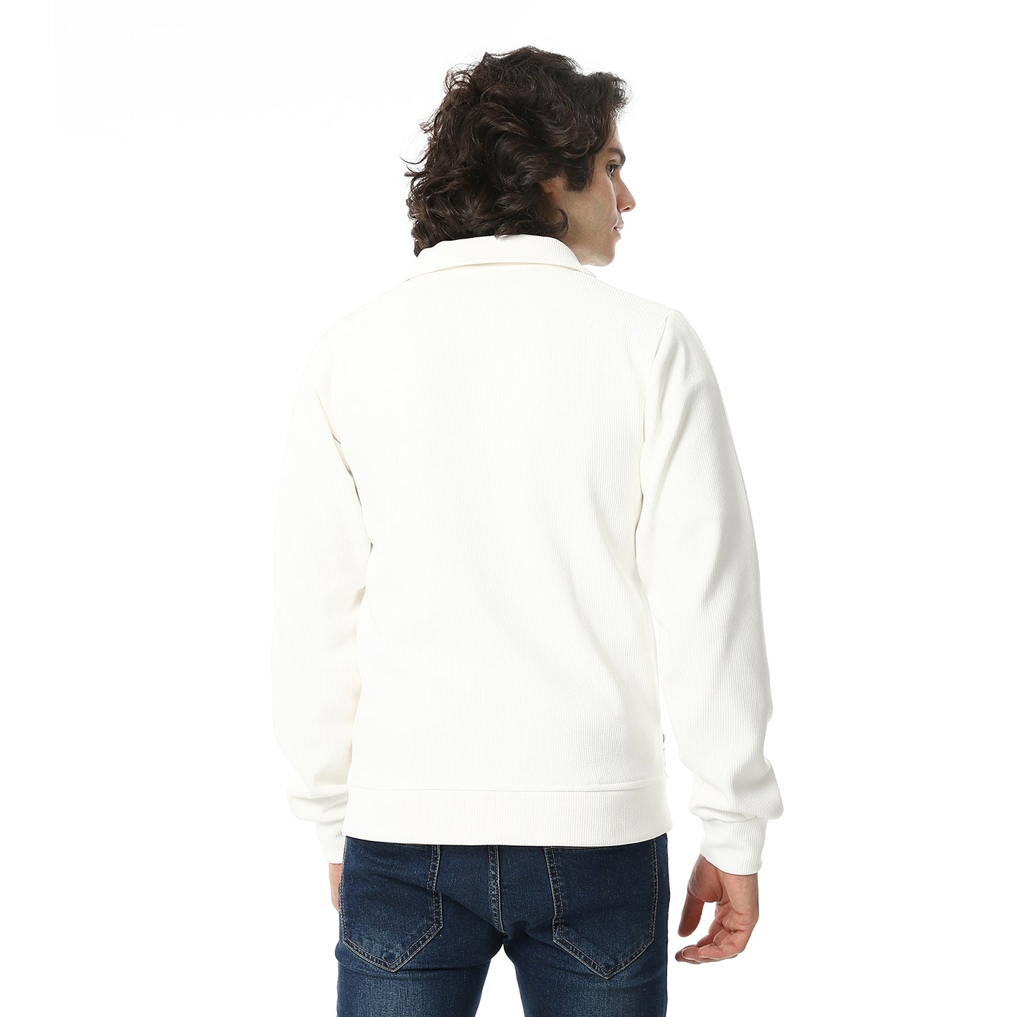 Casual Zipped Sweatshirt