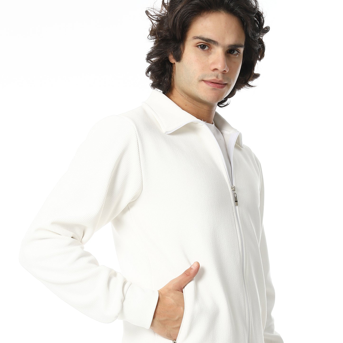 Casual Zipped Sweatshirt