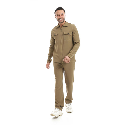 Sweatshirt Zipper + Pants