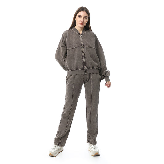 XTCY set with lubricated zippers women