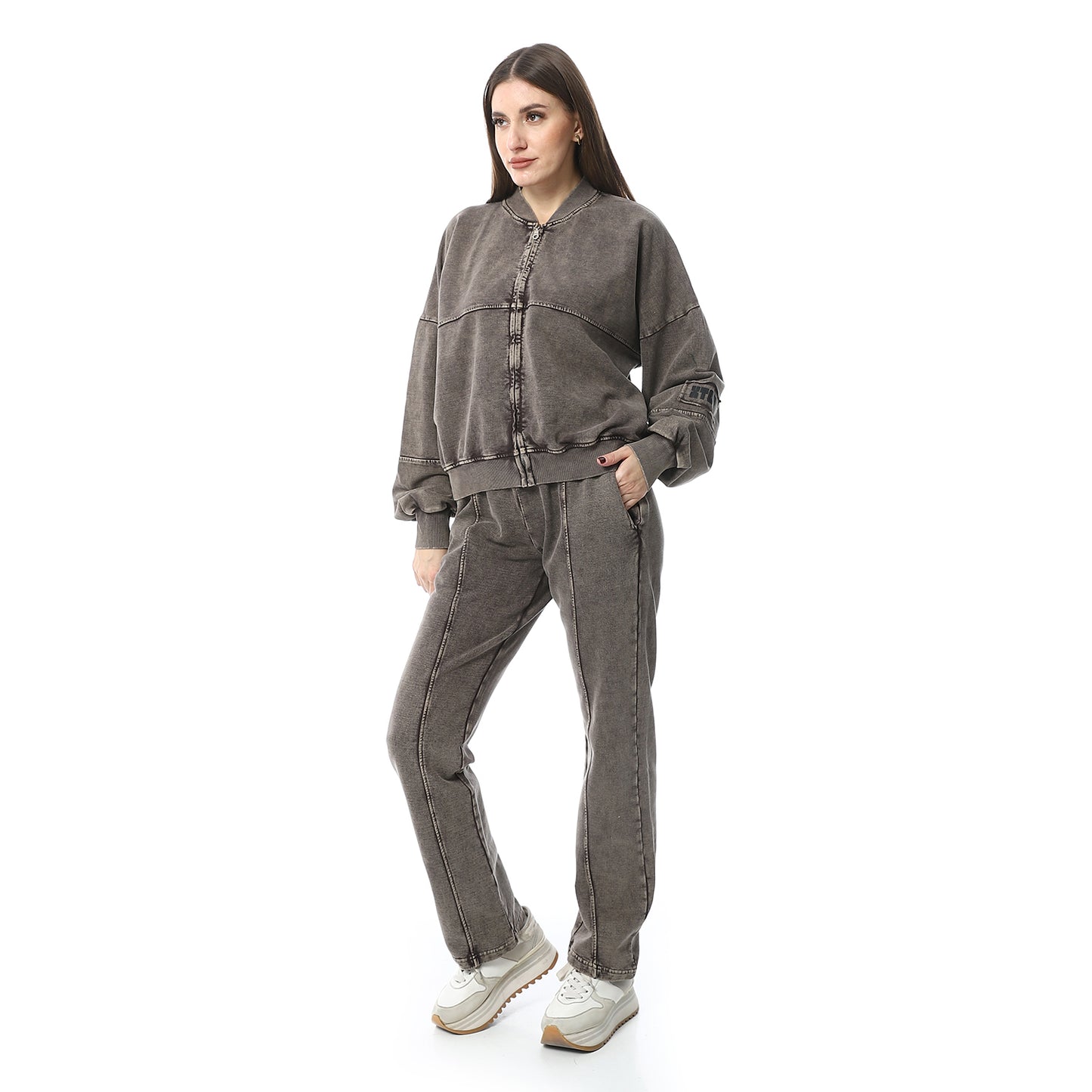 XTCY set with lubricated zippers women