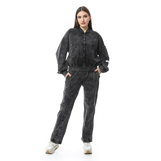 XTCY set with lubricated zippers women