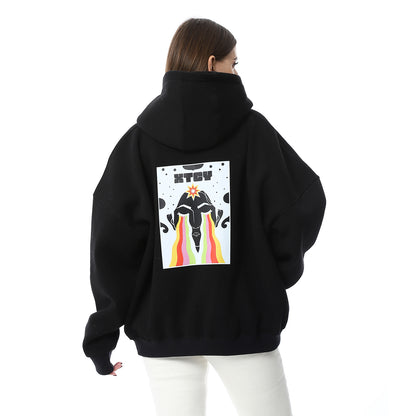 XTCY Milton Oversize Hooded Sweatshirt women