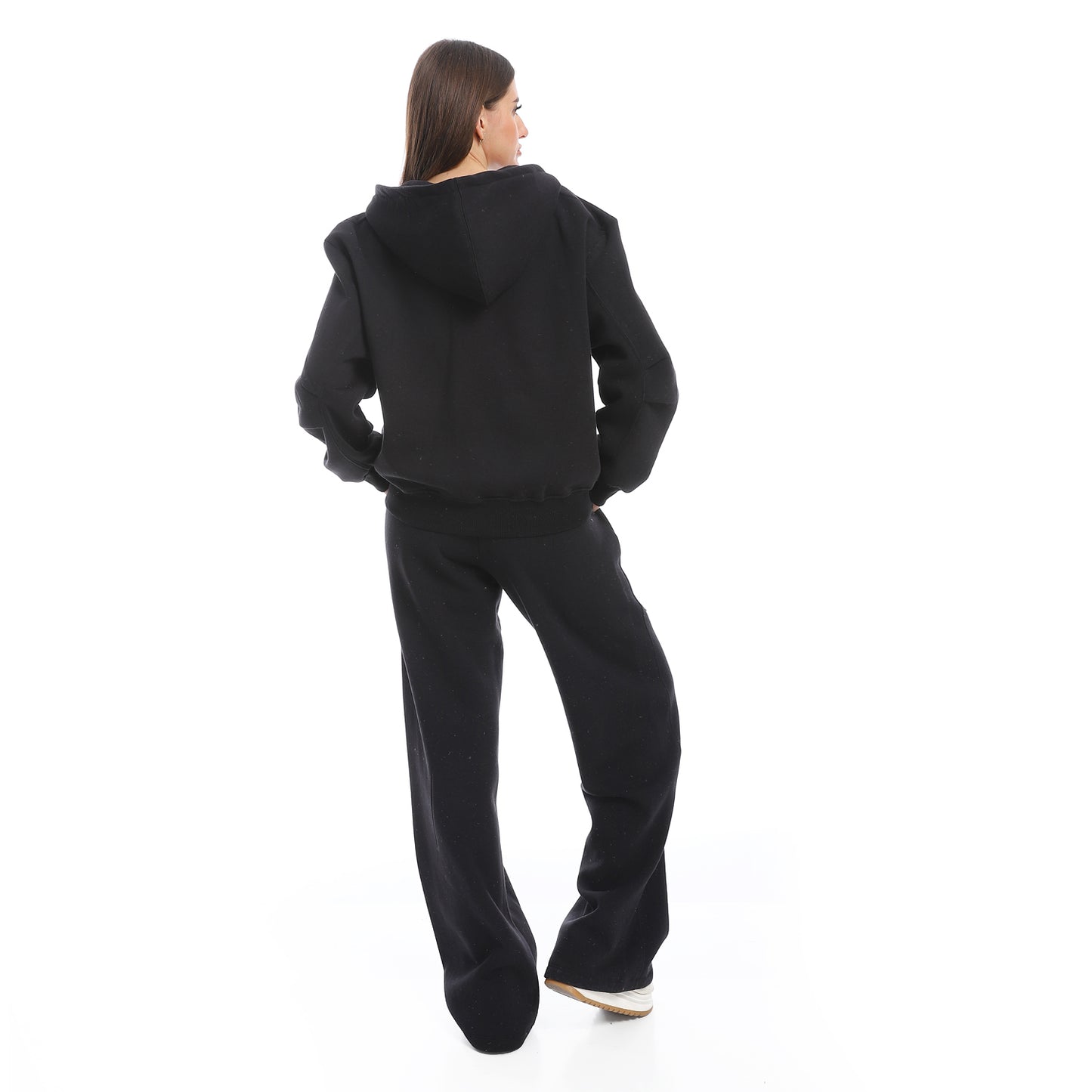 بنطلون نسائي من الكتان بساق واسعة من XTCY B25