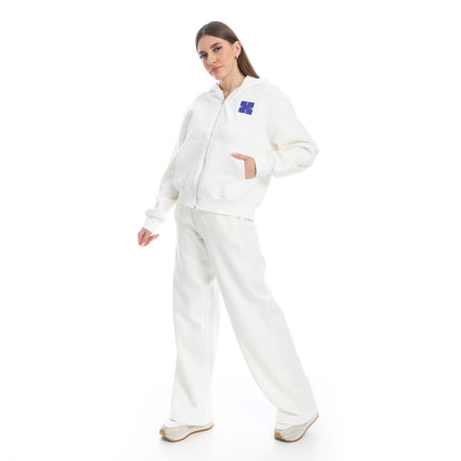 بنطلون نسائي من الكتان بساق واسعة من XTCY B25