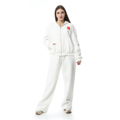 XTCY set with zipper with Pants elephant leg women