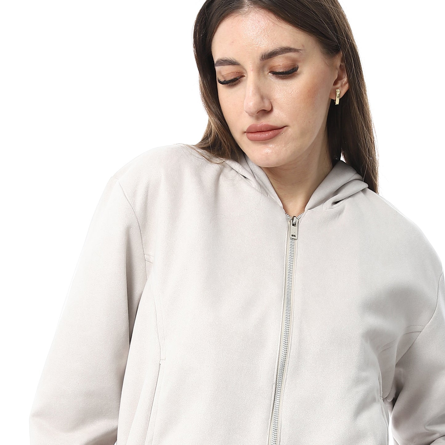 XTCY Suede set Elephant leg Pants women