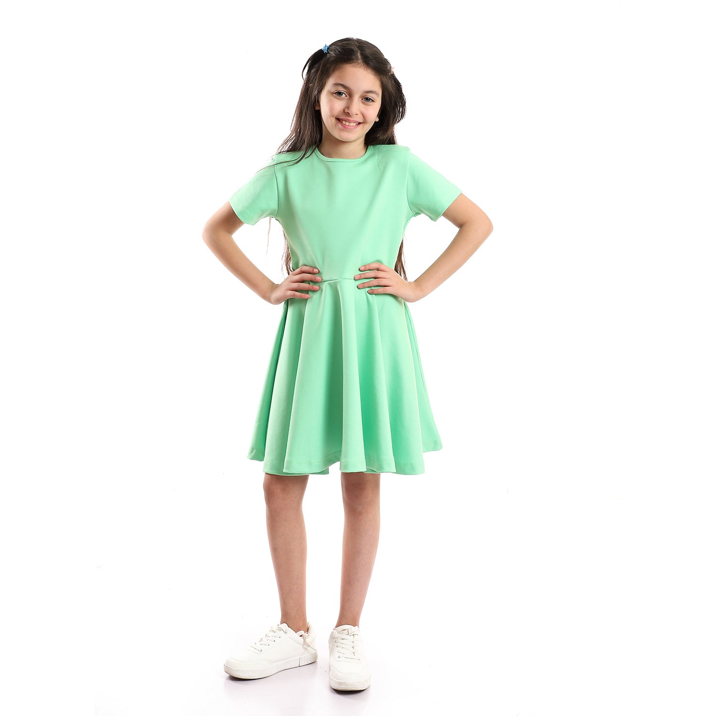 Kady short dress half sleeves girls