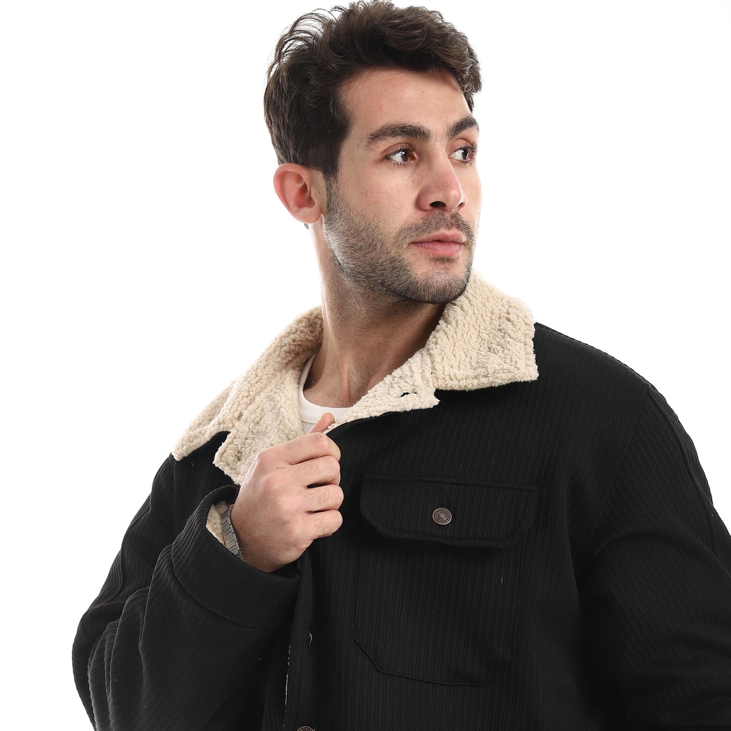 Istanbul Lycra Jacket With Buttons