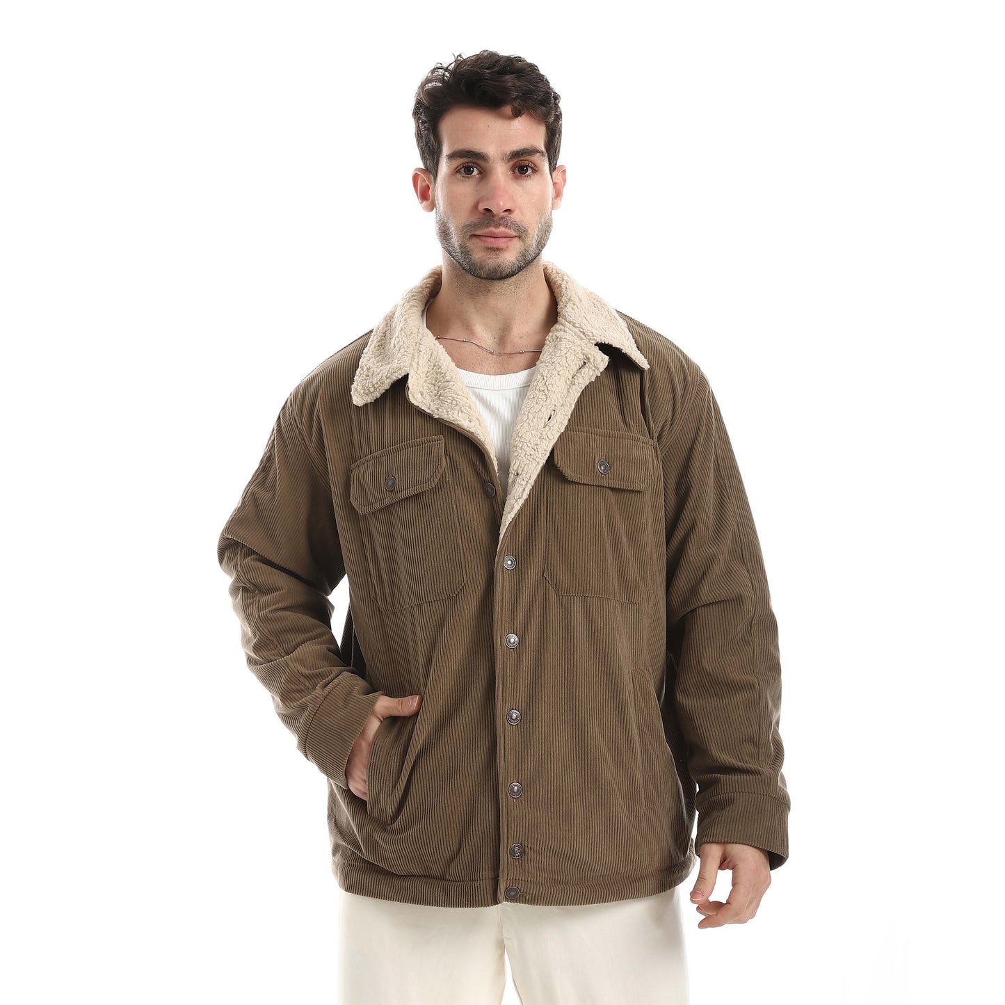 Istanbul Lycra Jacket With Buttons