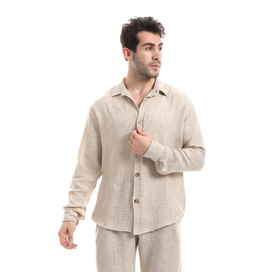 قميص "سراب الصحراء" الأساسي