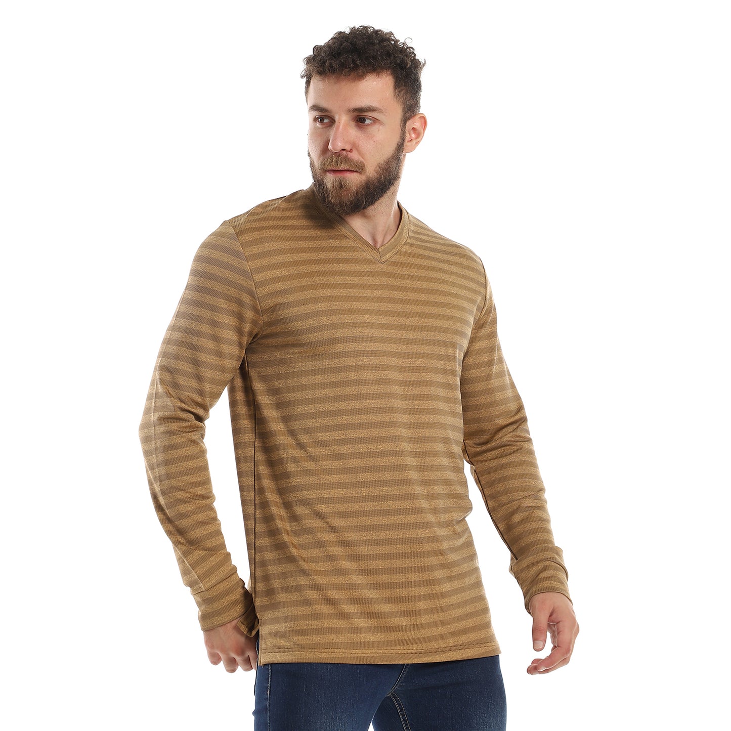 Off Cliff Lightweight Slip On V Neck Sweatshirt Men