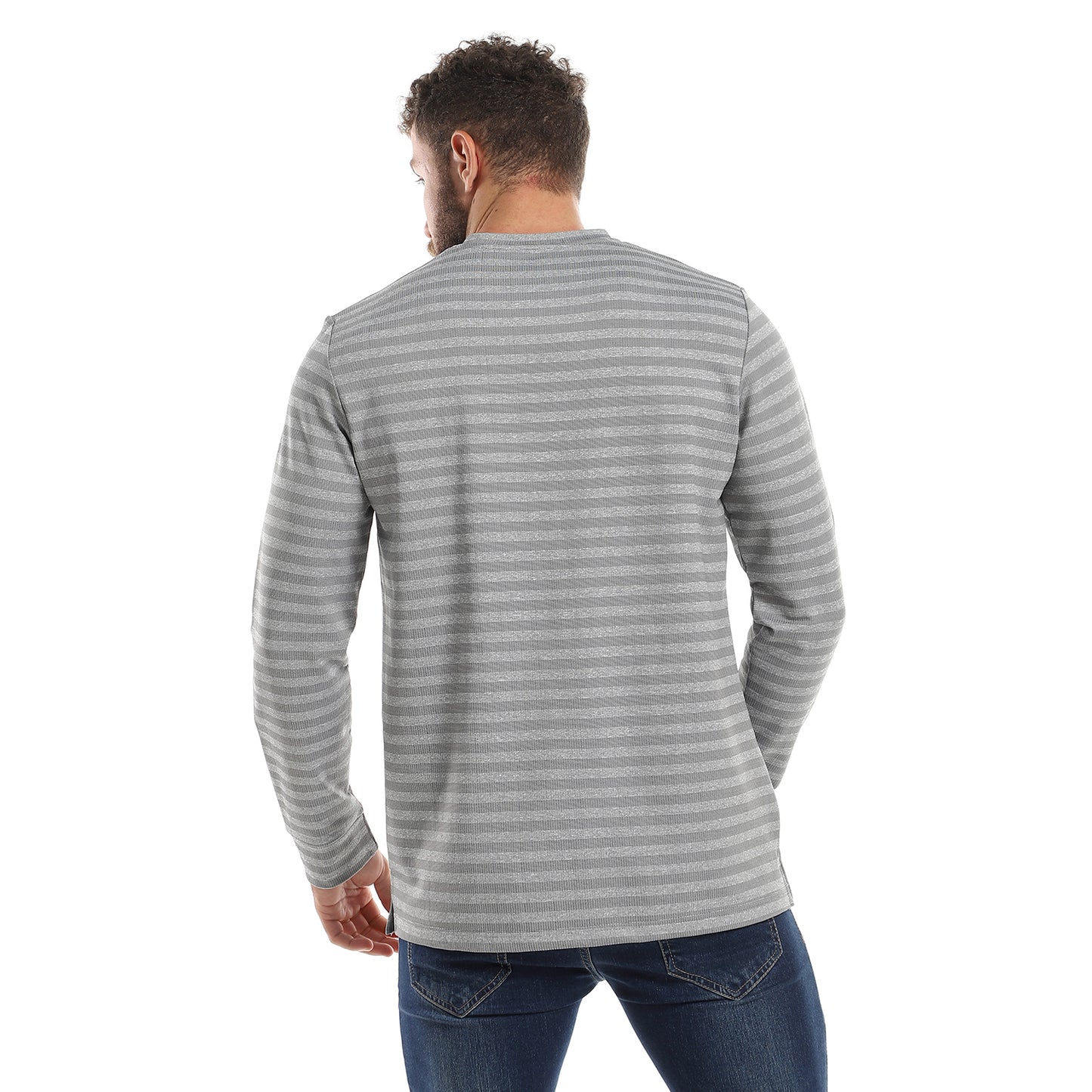 Off Cliff Lightweight Slip On V Neck Sweatshirt Men