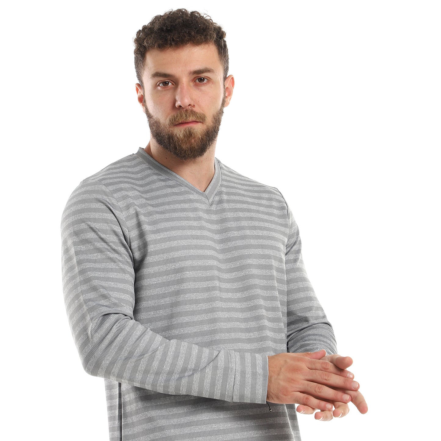 Off Cliff Lightweight Slip On V Neck Sweatshirt Men