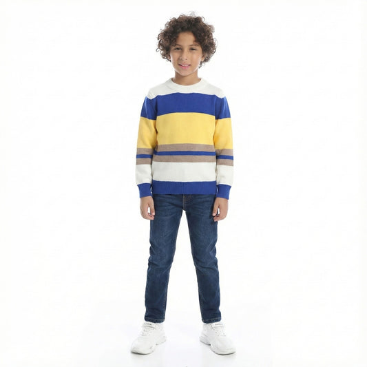 Bundle of 2 Pullover Bucklet Round Neck