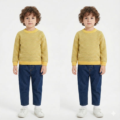 Bundle of 4 Thinly Stripedt pullover