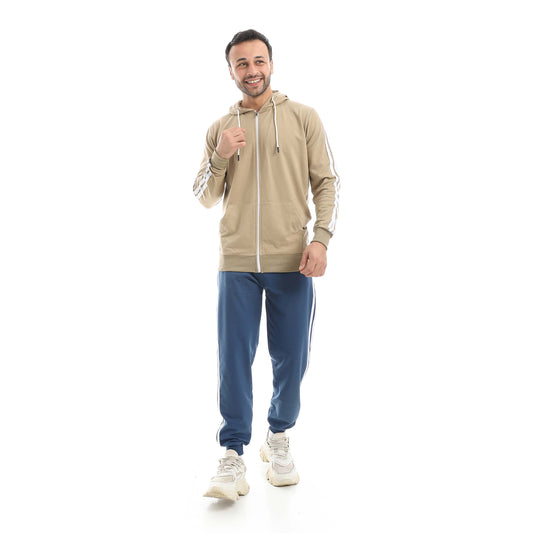 Thread Zipper Hoodie + Pants Clipper