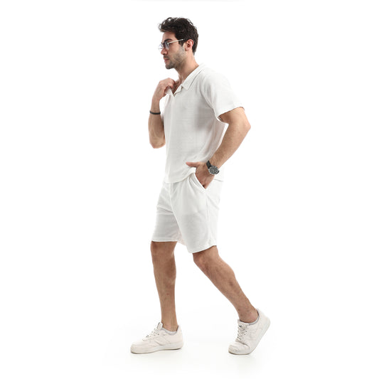 طقم شورت قصير سهل الارتداء من جوني كولار